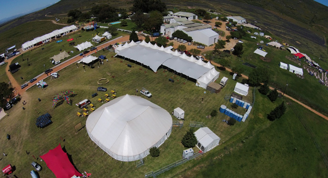 RHI Stretch Tents at Rocking the Daisies 2014