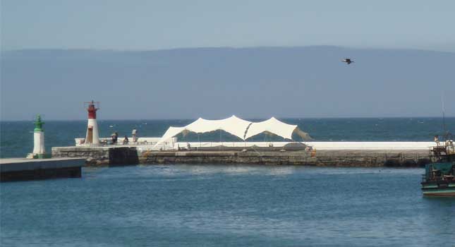 Harbourside stretch tent cover