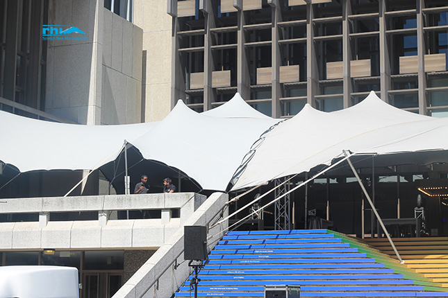 Temporary cover for The Artscape